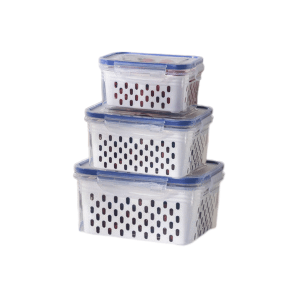 Pote de armazenamento para geladeira